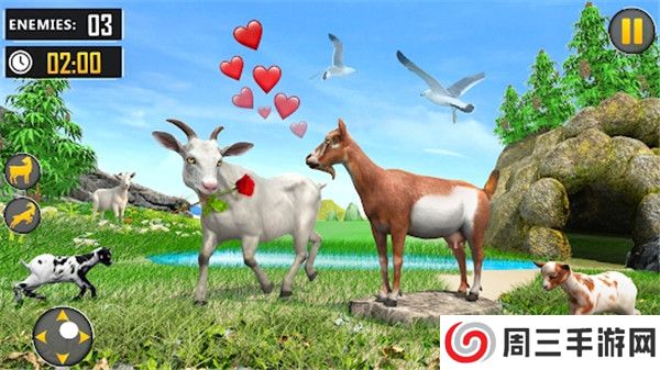 模拟山羊太空**手机版截图