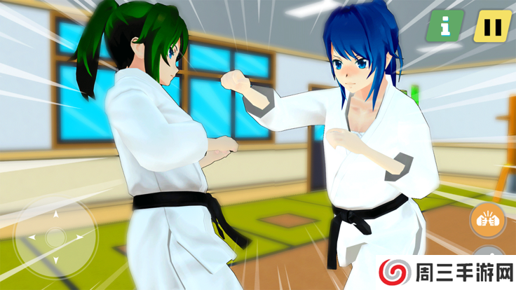 虚拟动漫高中女生