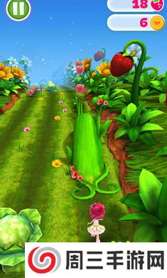 草莓公主甜心跑酷游戏