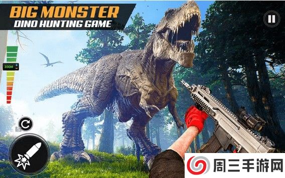 恐龙狩猎野生动物