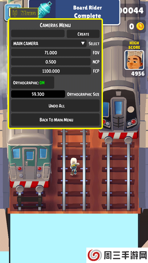 地铁跑酷上帝视角版内置菜单翻译