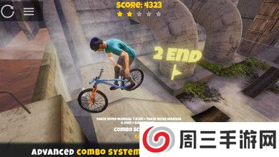 极限挑战自行车2全图解锁中文版