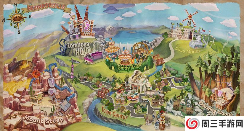 植物大战僵尸和睦小镇保卫战手机版