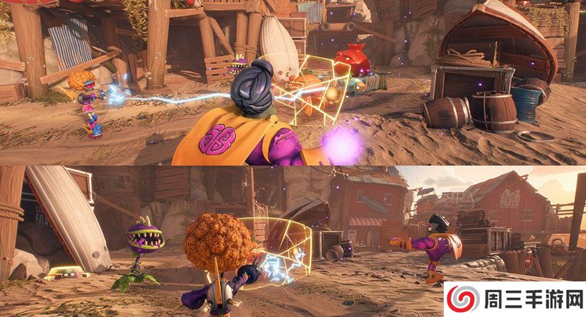 植物大战僵尸和睦小镇保卫战手机版