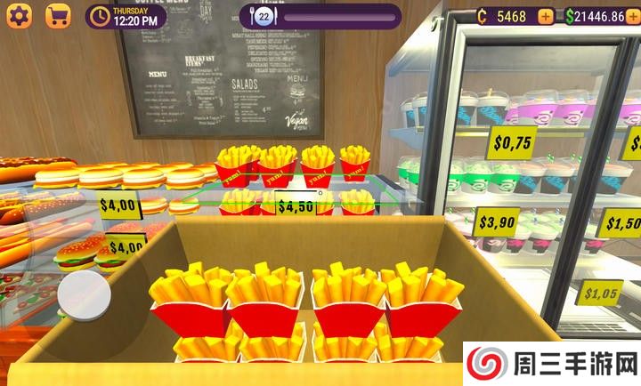 汉堡店模拟器