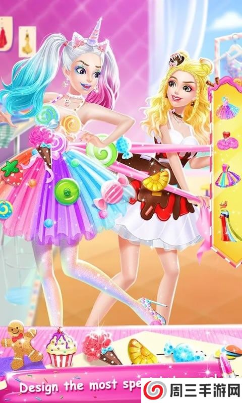 糖果美妆派对游戏