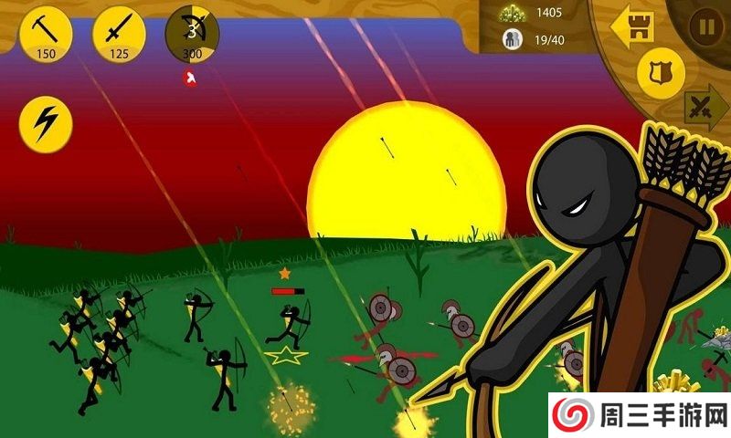 火柴人战争遗产召唤僵尸版