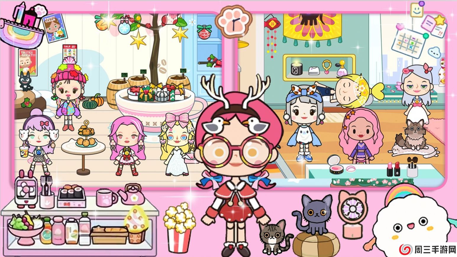 落樱小镇有风小馆