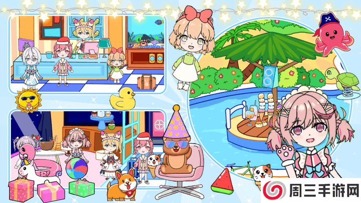 迷你城市落樱小镇